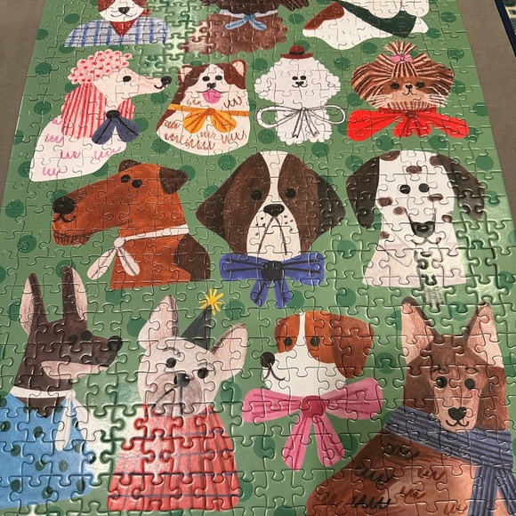 Puzzlefolk I Woof You 500 piece puzzle. All pieces are there.Excellent condition - Picture 2 of 5